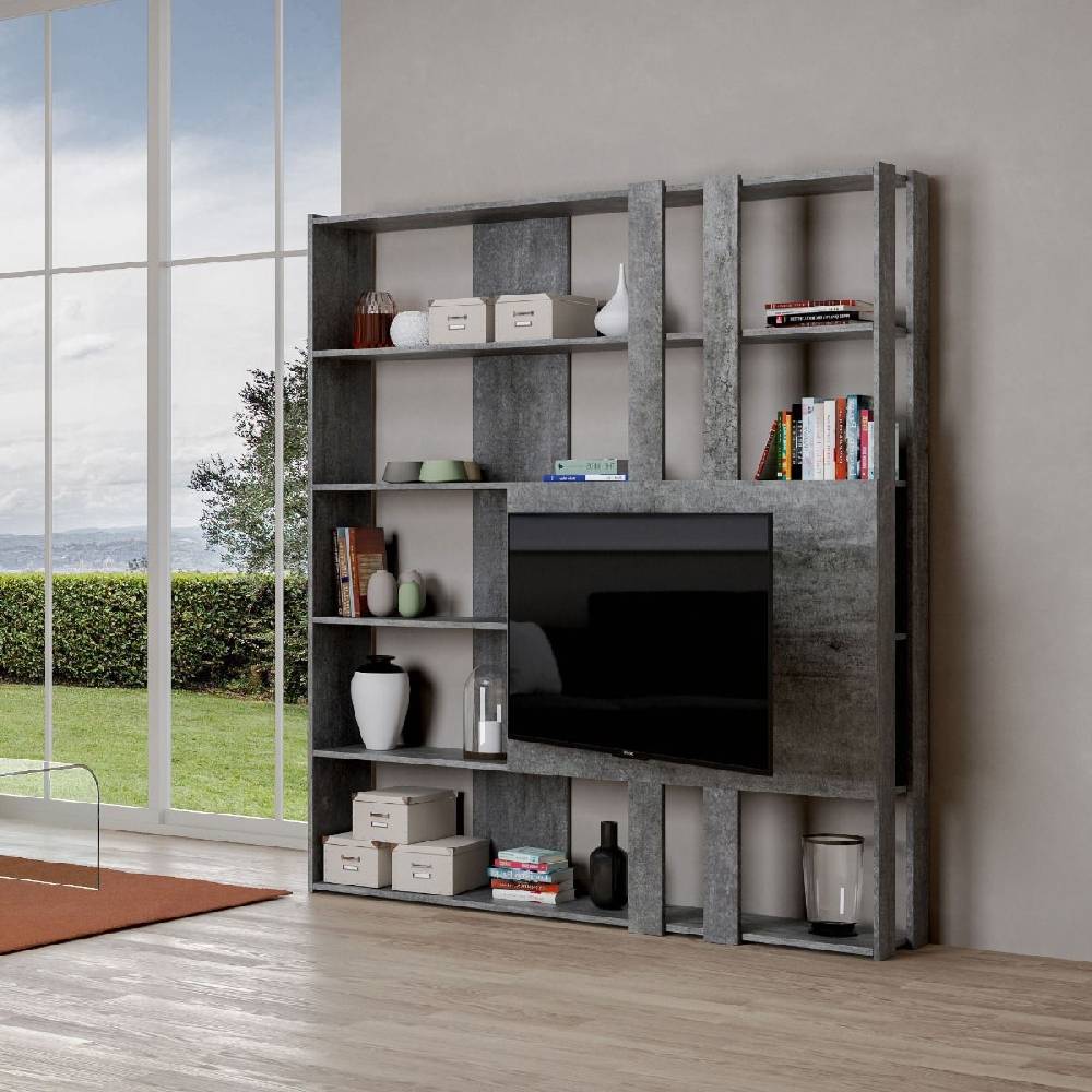 Itamoby Composizione M Kato 6R 2 fianchi 2 fasce lunghe 2 fasce corte 2 fasce medie pannello TV CM Affare Del Giorno