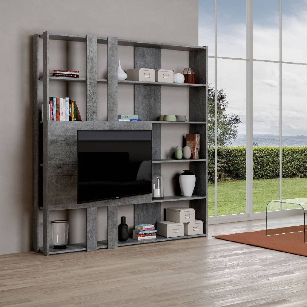 Itamoby Composizione M Kato 6R 2 fianchi 2 fasce lunghe 2 fasce corte 2 fasce medie pannello TV CM Affare Del Giorno