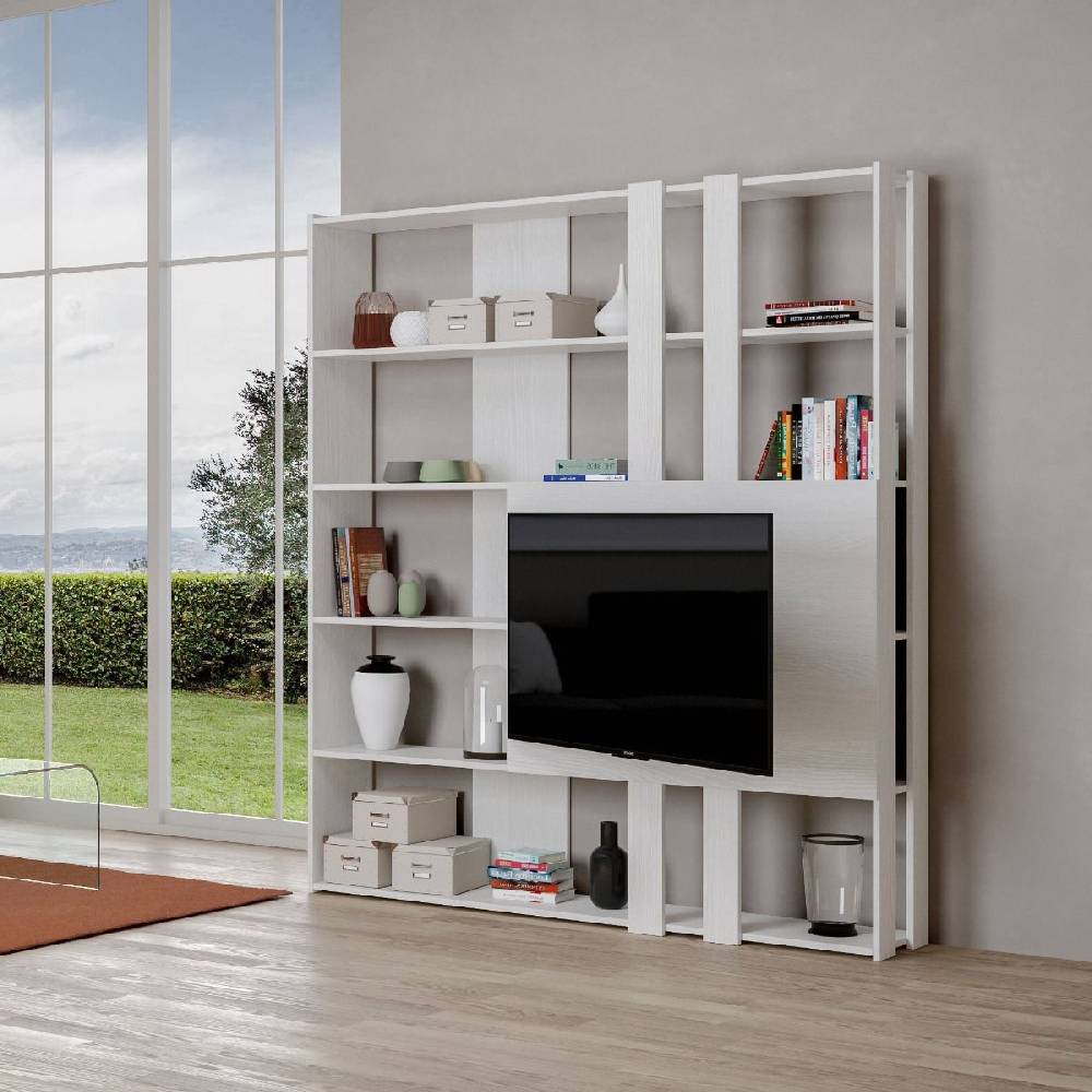 Itamoby Composizione M Kato 6R 2 fianchi 2 fasce lunghe 2 fasce corte 2 fasce medie pannello TV BF Prezzo Ridotto