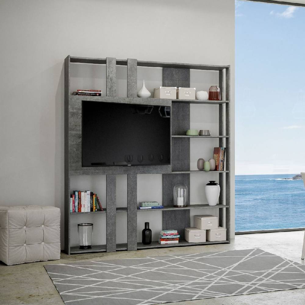 Itamoby Composizione L Kato 6R 2 fianchi 2 fasce lunghe 2 fasce corte 2 fasce medie pannello TV CM Convenienza