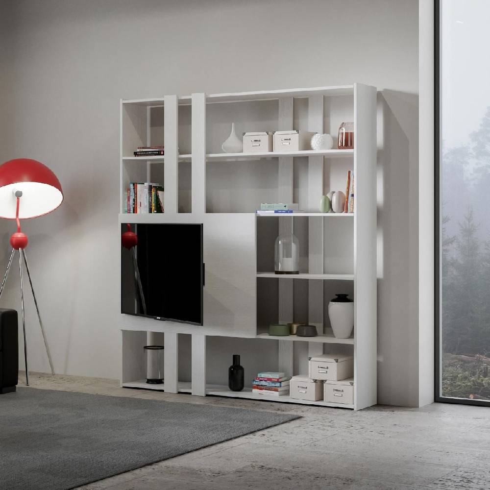 Itamoby Composizione H Kato 6R 2 fianchi 2 fasce lunghe 2 fasce corte 2 fasce medie pannello TV BF Offerta