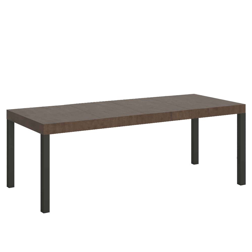 Itamoby Tavolo allungabile 90×160/264 cm Everyday Premium Noce telaio Antracite Soddisfazione Garantita