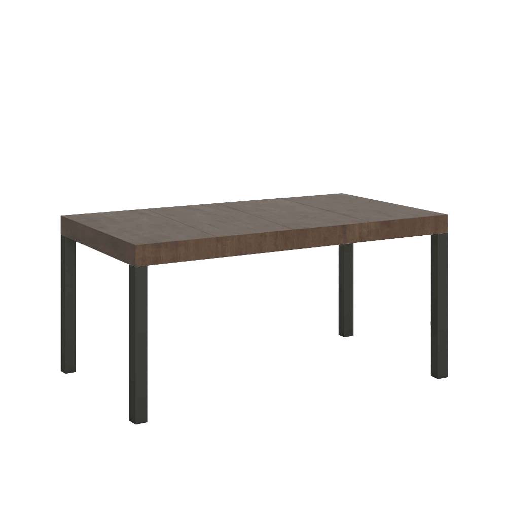 Itamoby Tavolo allungabile 90X140/244 cm Everyday Premium Noce telaio Antracite