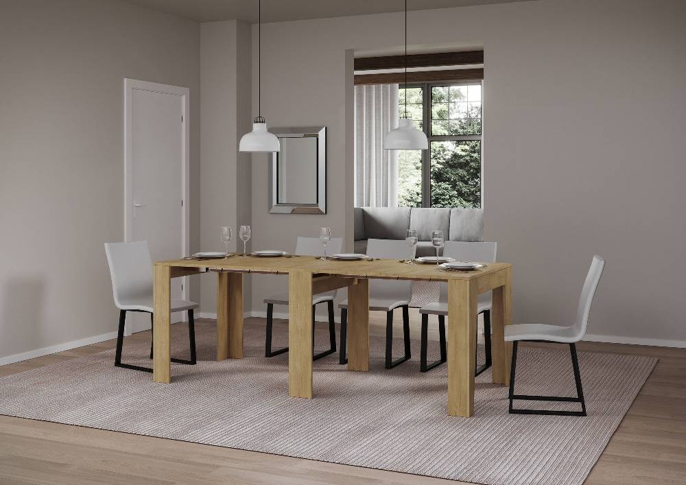 Itamoby Consolle allungabile 90×25/181 cm Narrow Quercia Natura 2025