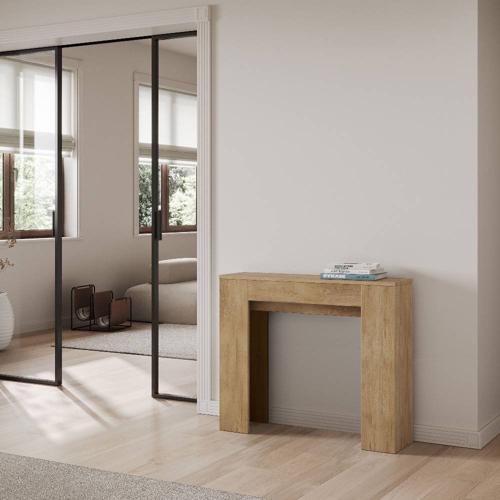 Itamoby Consolle allungabile 90×25/181 cm Slick Quercia Natura Vendita