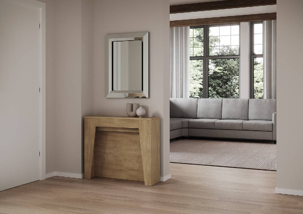Itamoby Consolle allungabile 90×25/211 cm Anea Quercia Natura Soddisfazione Garantita