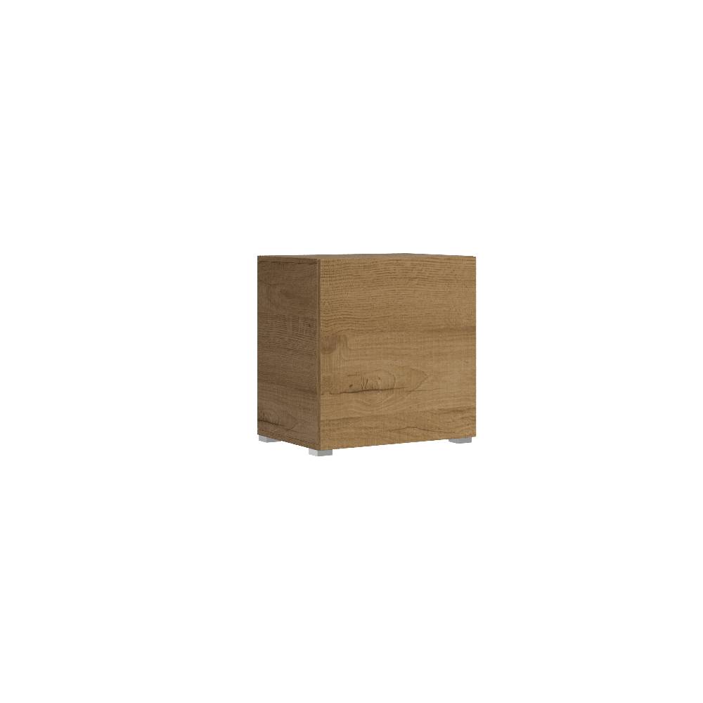 Itamoby Base a terra L.60 H.60 P.39,5 con piedini sx-dx Quercia Natura