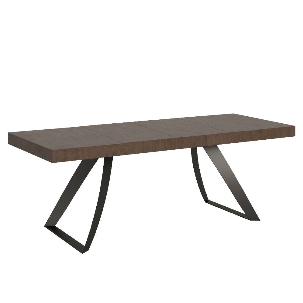 Itamoby Tavolo allungabile 90×180/284 cm Proxy Premium Noce telaio Antracite