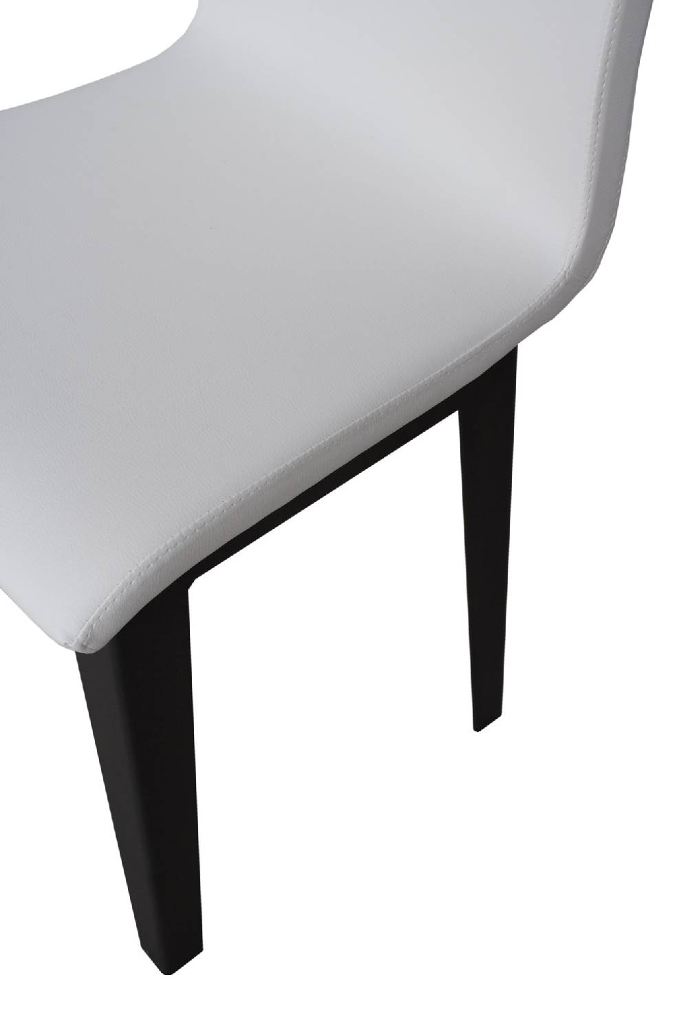 Itamoby Sedia Armida gambe Antracite cuscino Bianco 01 (gambe Coniche) Novità