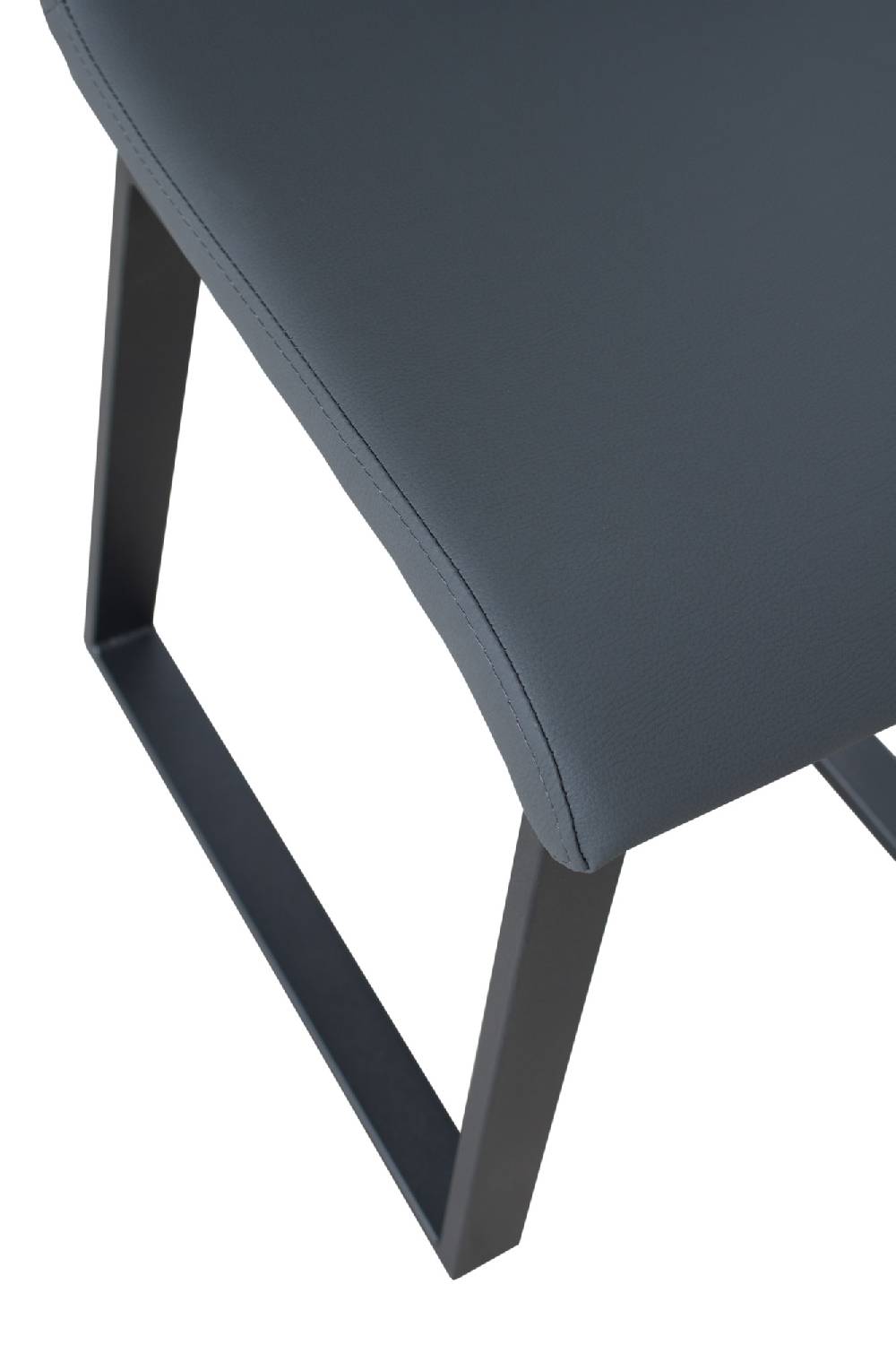 Itamoby Sedia Baffy gambe Antracite cuscino Grigio 11 (tipo Tecno) Saldi Di Fabbrica