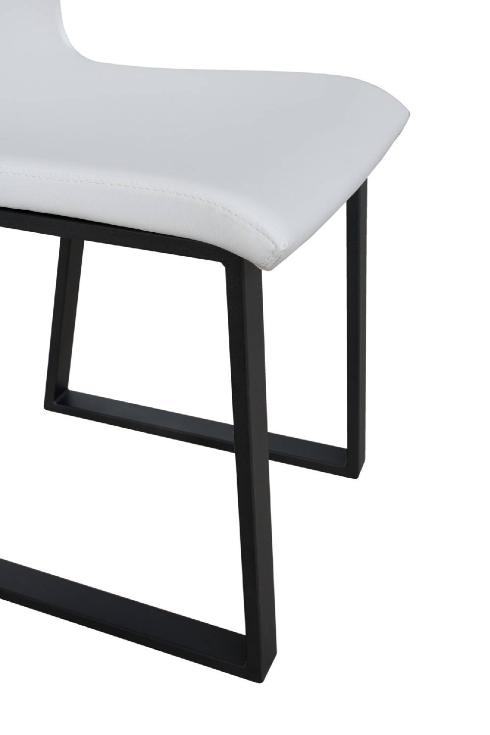 Itamoby Sedia Baffy gambe Antracite cuscino Bianca 01 (tipo Tecno) Vendite Flash
