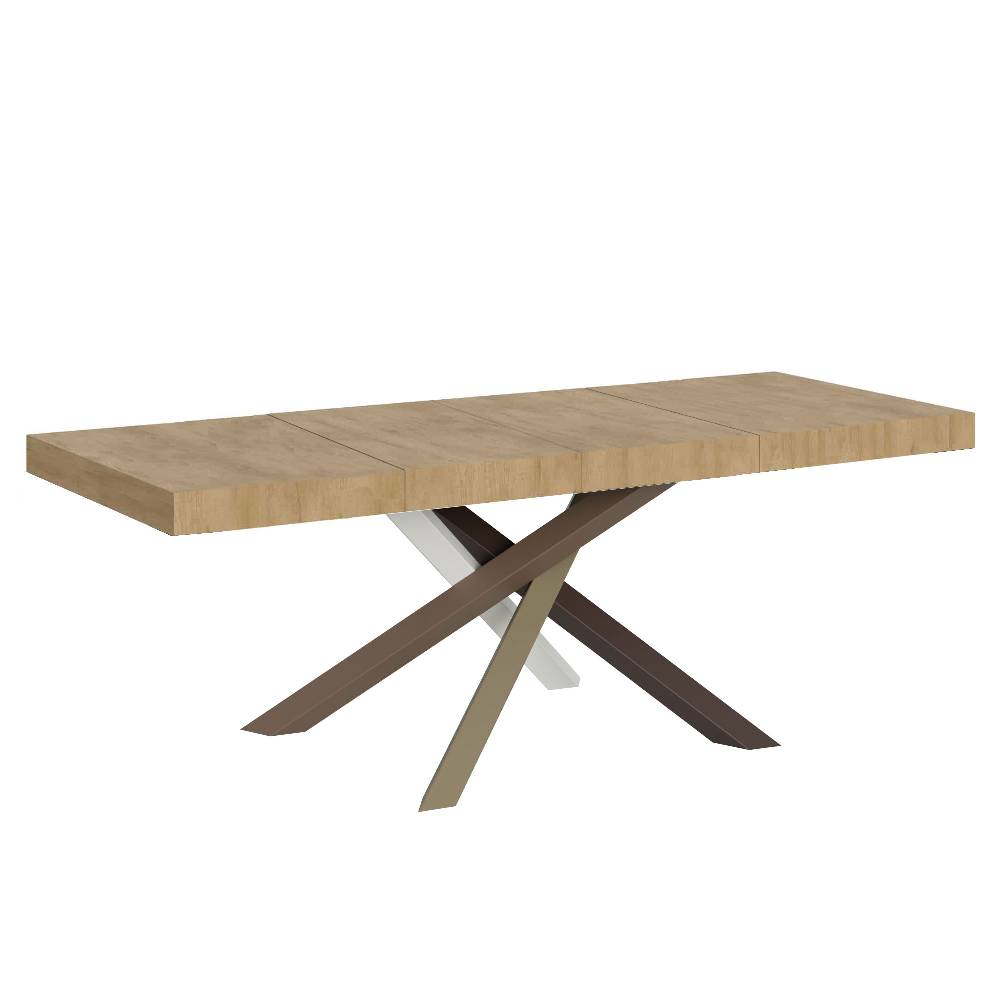 Itamoby Tavolo allungabile 90×180/284 cm Volantis Premium Quercia Natura telaio 4/C