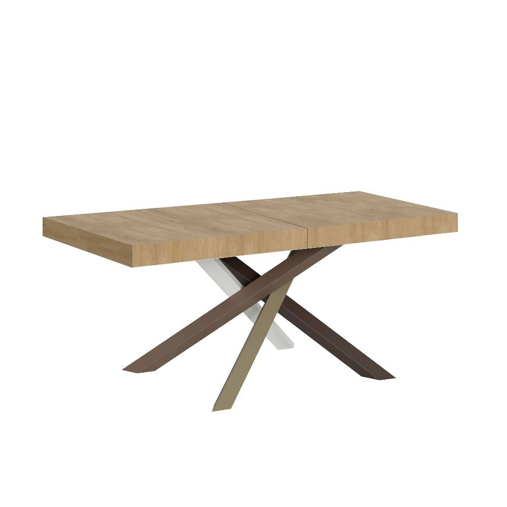 Itamoby Tavolo allungabile 90×140/244 cm Volantis Premium Quercia Natura telaio 4/C