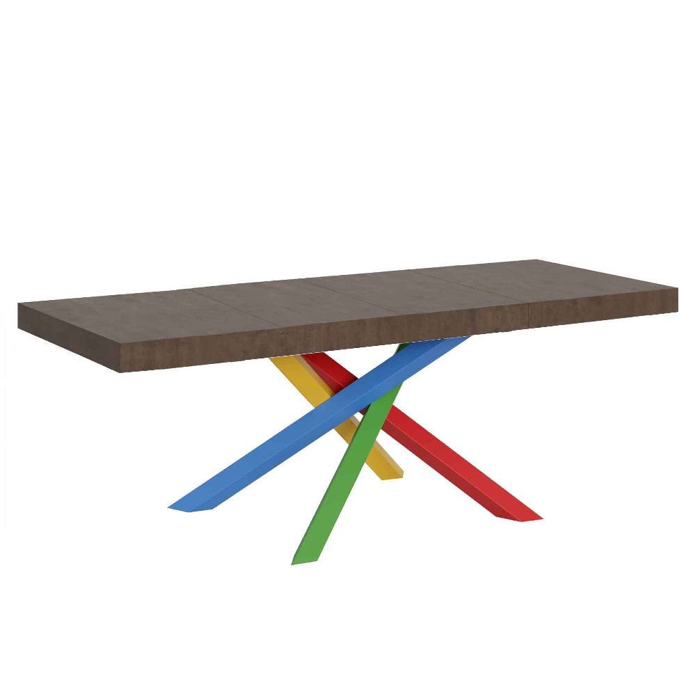 Itamoby Tavolo allungabile 90×180/284 cm Volantis Premium Noce telaio 4/B