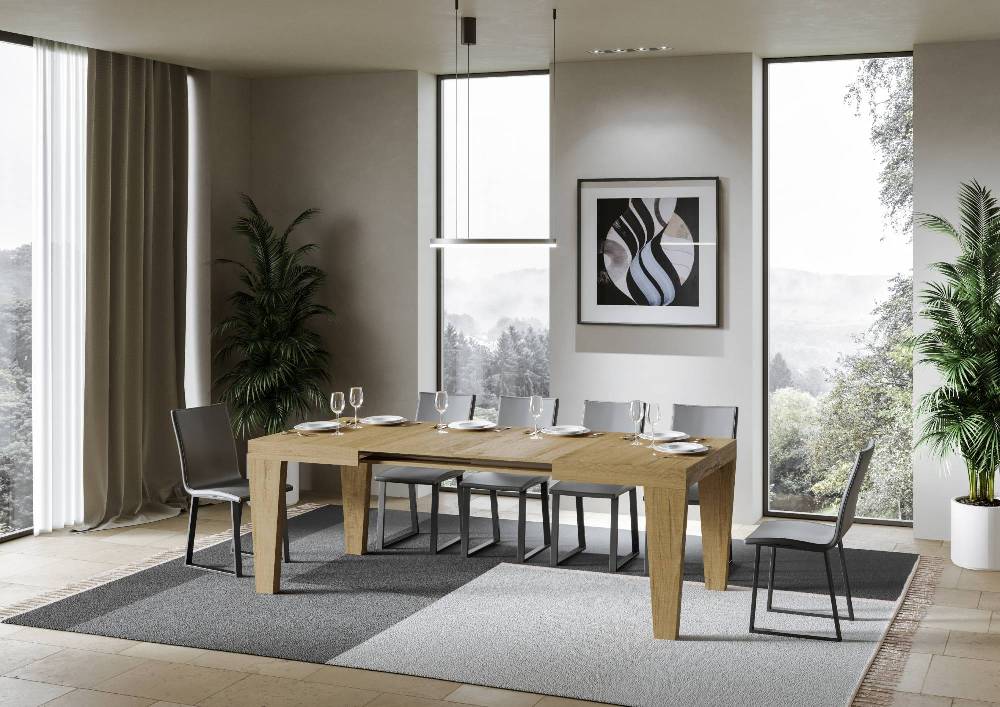 Itamoby Tavolo Spimbo Allungabile Quercia Natura 90×130 Allungato 390 Acquista Ora