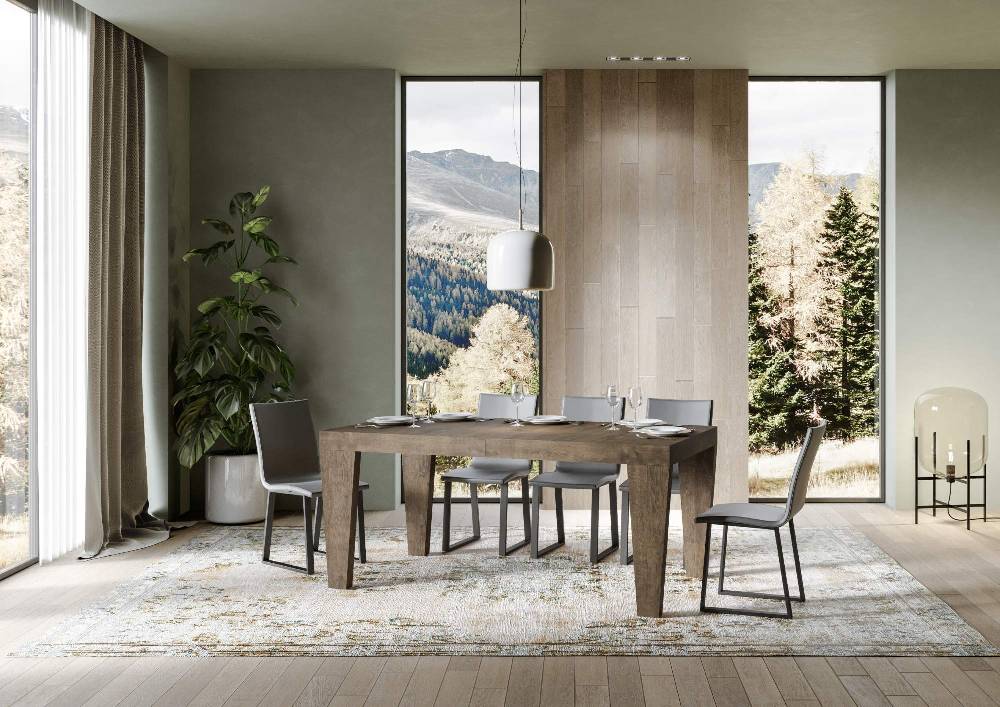 Itamoby Tavolo Spimbo Allungabile Noce 90×180 Allungato 284 Promozione Limitata