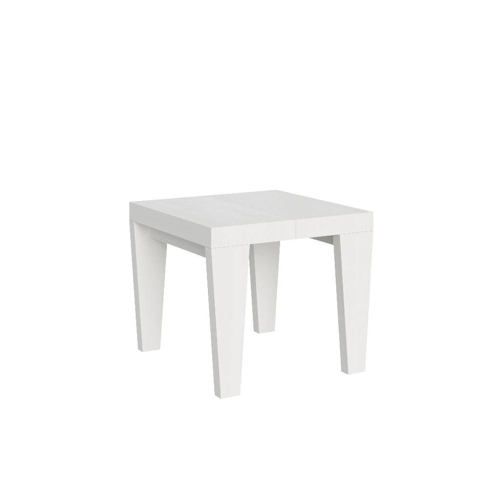 Itamoby Tavolo Spimbo Allungabile Bianco Frassino 90×90 Allungato 246