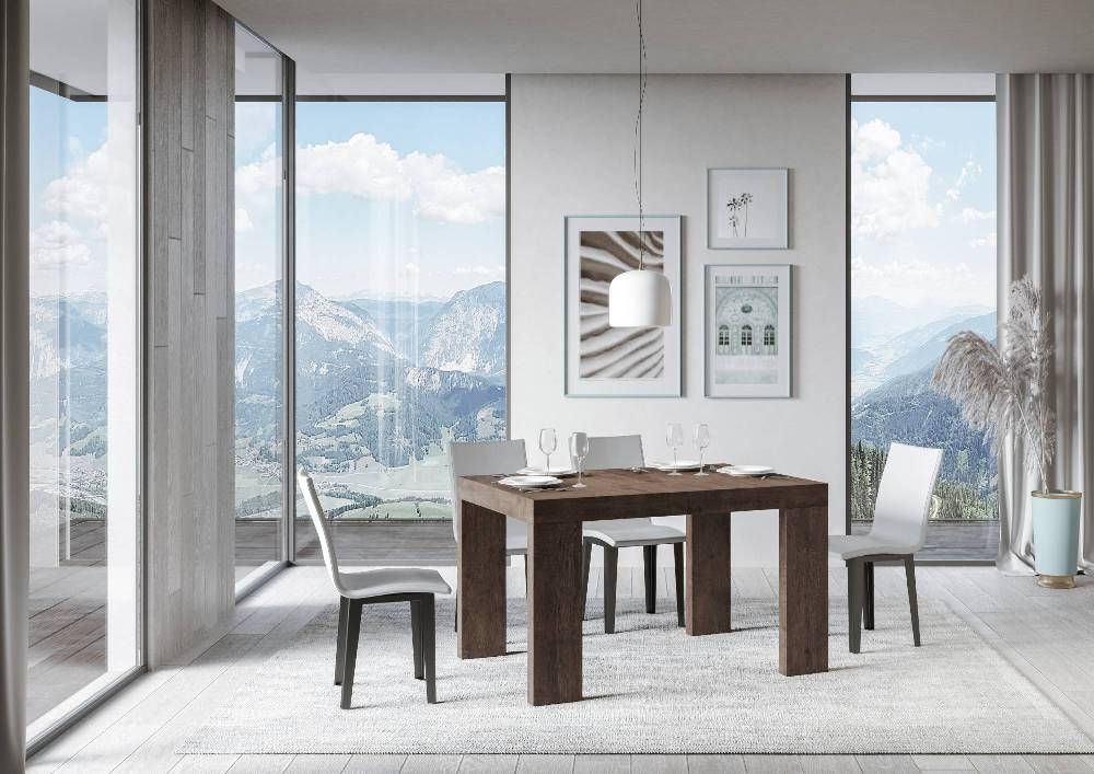 Itamoby Tavolo Roxell Allungabile Noce 90×130 Allungato 234 In Saldo