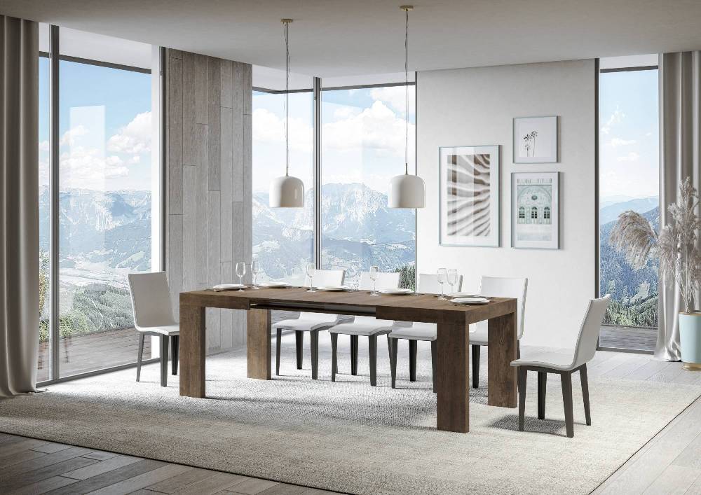 Itamoby Tavolo Roxell Allungabile Noce 90×130 Allungato 234 In Saldo