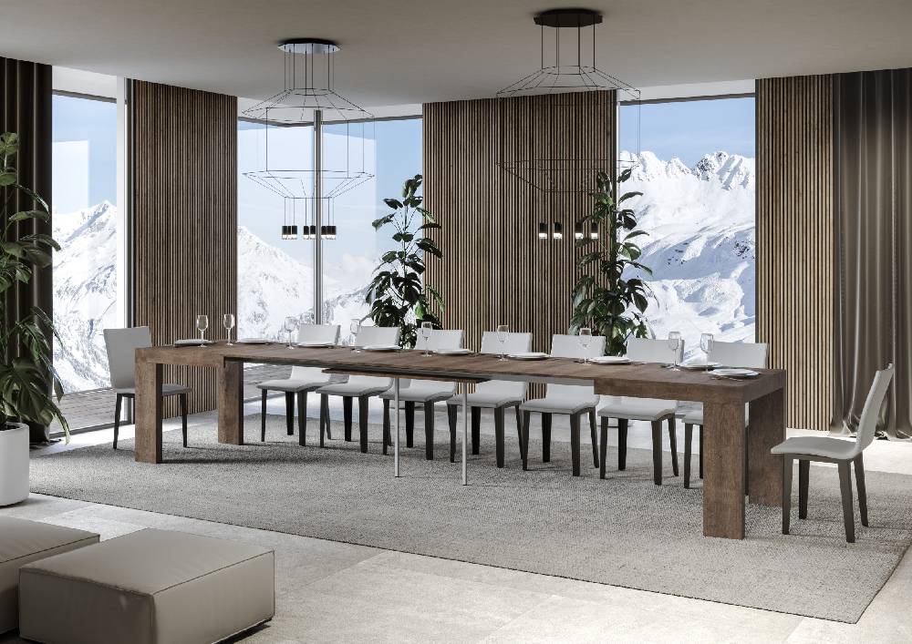 Itamoby Tavolo Roxell Allungabile Noce 90×130 Allungato 390 50% di sconto con spedizione gratuita