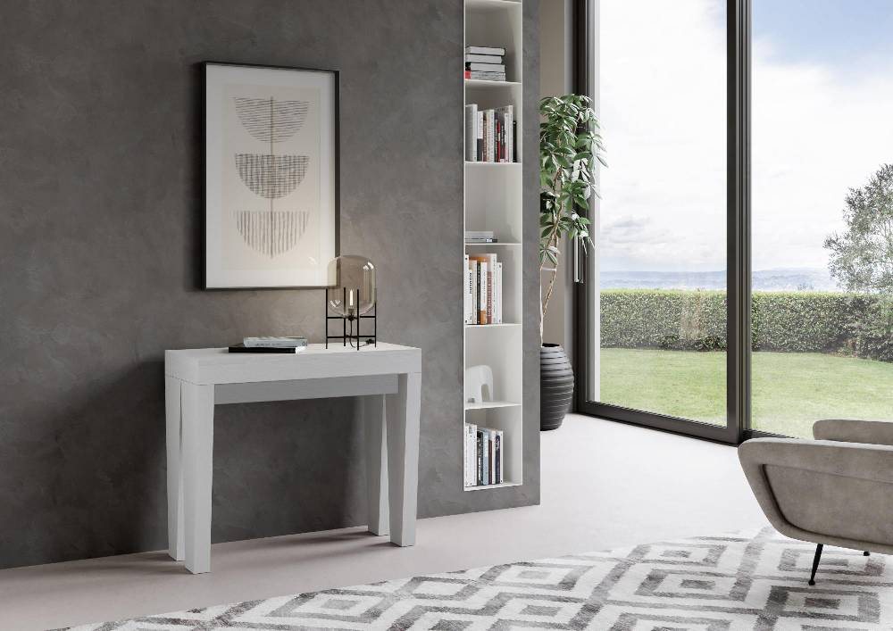 Itamoby Consolle Spimbo Bianco Frassino Grande vendita