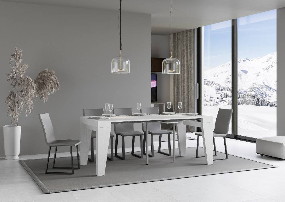 Itamoby Consolle Naxy Bianco Frassino Offerta natalizia