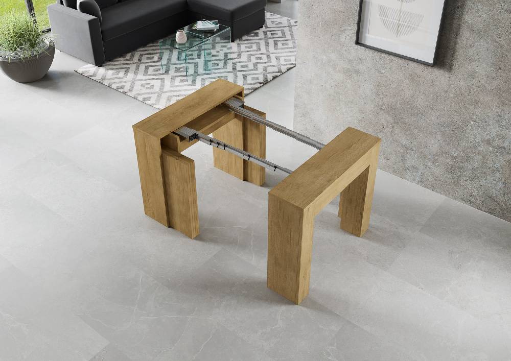 Itamoby Consolle New Extra Quercia Natura Discount Store per i nuovi prodotti
