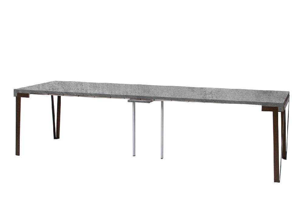 Itamoby Consolle Rio Cemento telaio Ruggine Esporta salva