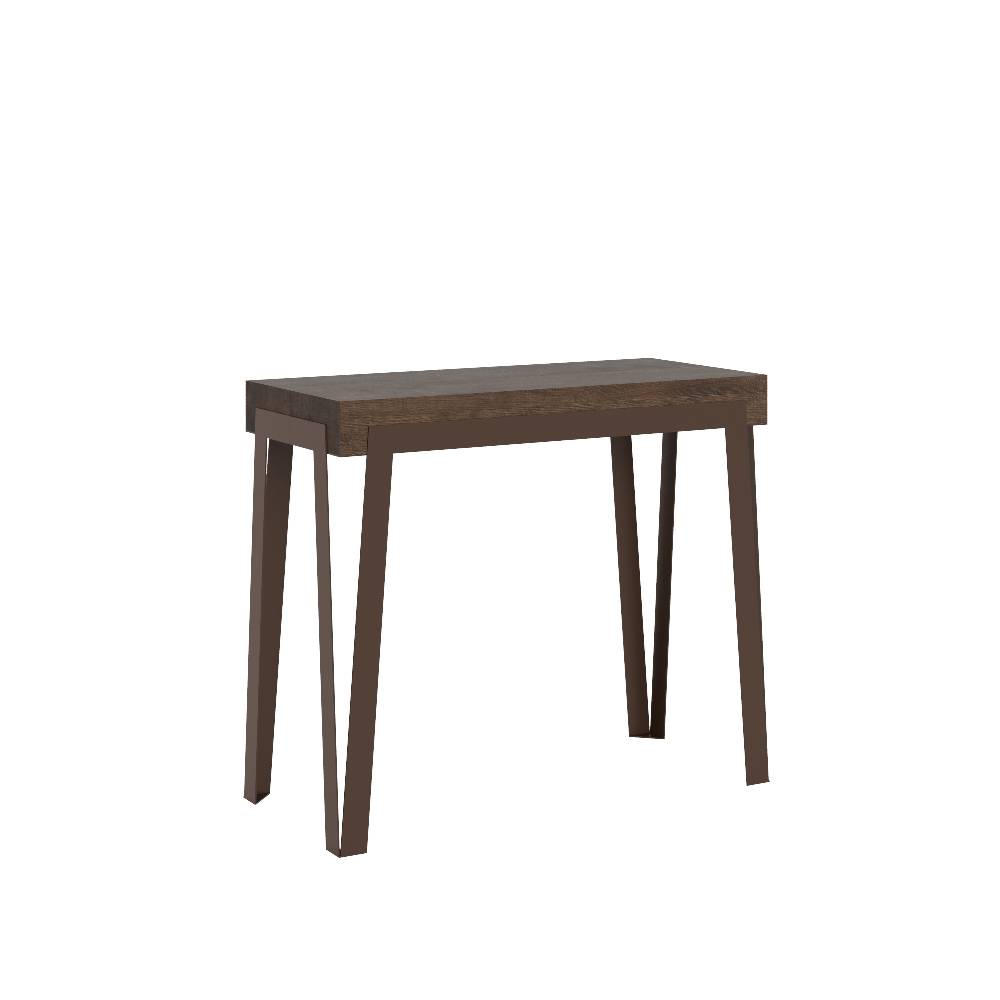 Itamoby Consolle Rio Small Premium Noce telaio Ruggine 50% di sconto per tempo limitato