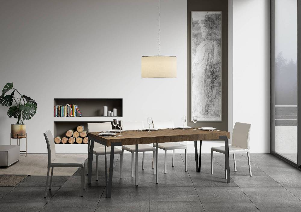 Itamoby Consolle Rio Small Premium Noce telaio Ruggine 50% di sconto per tempo limitato