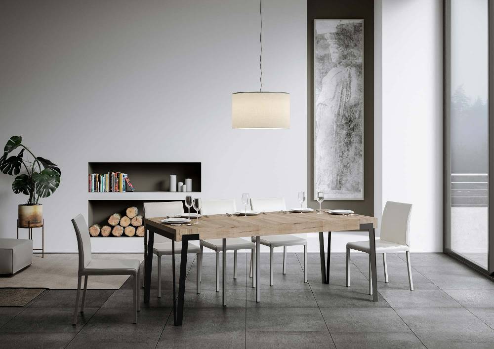 Itamoby Consolle Rio Small Premium Quercia Natura telaio Ruggine 2025