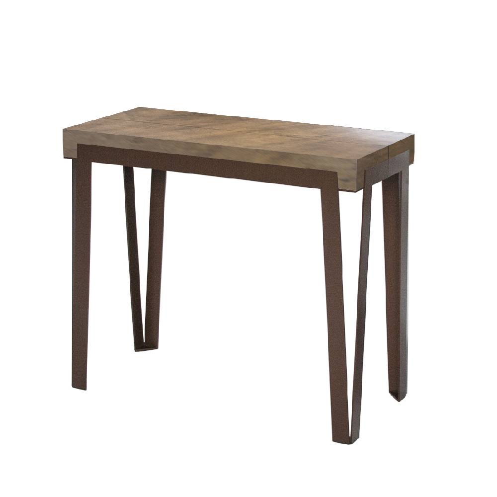 Itamoby Consolle Rio Premium Noce telaio Antracite Flash Sale