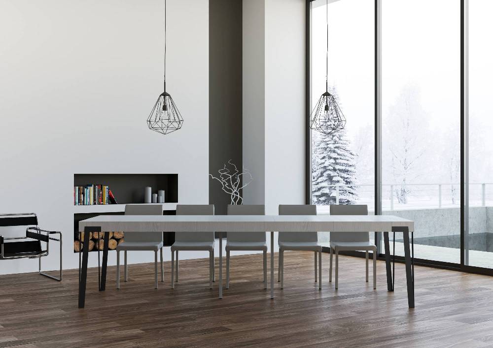 Itamoby Consolle Rio Premium Bianco Frassino telaio Antracite Shopping online