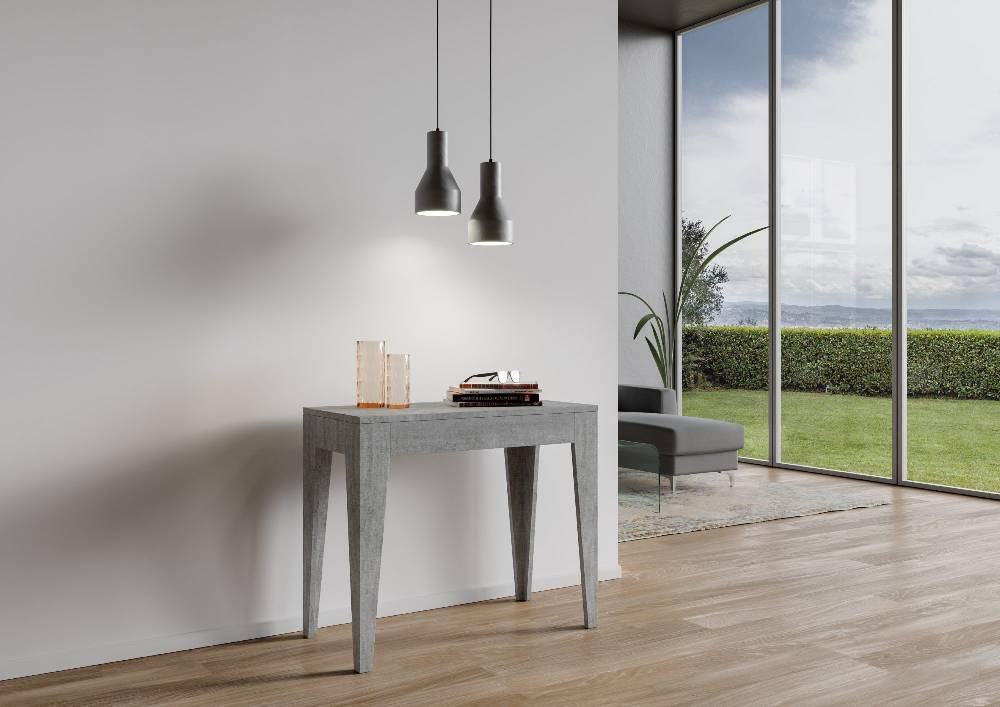 Itamoby Consolle Isotta 90×42 Cemento Offerte giornaliere