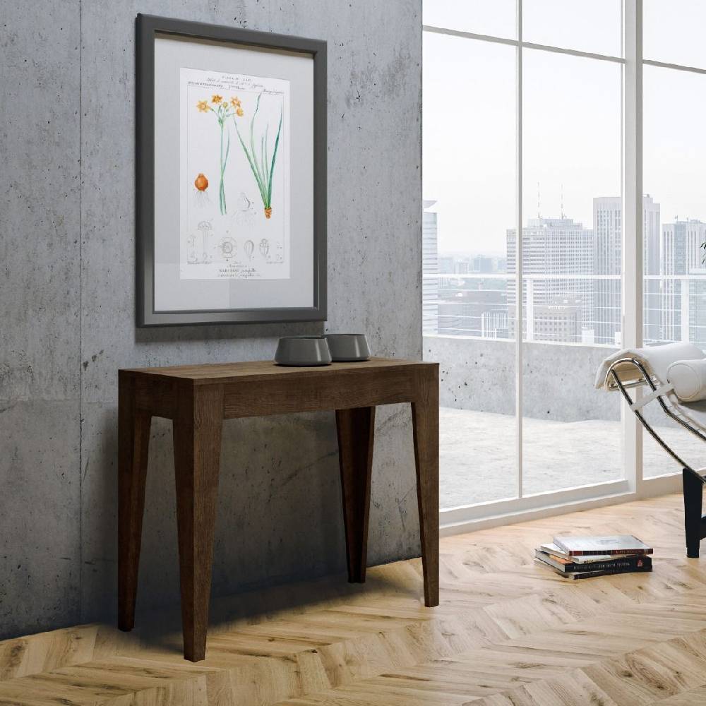 Itamoby Consolle Isotta 90×42 Noce Offerte speciali