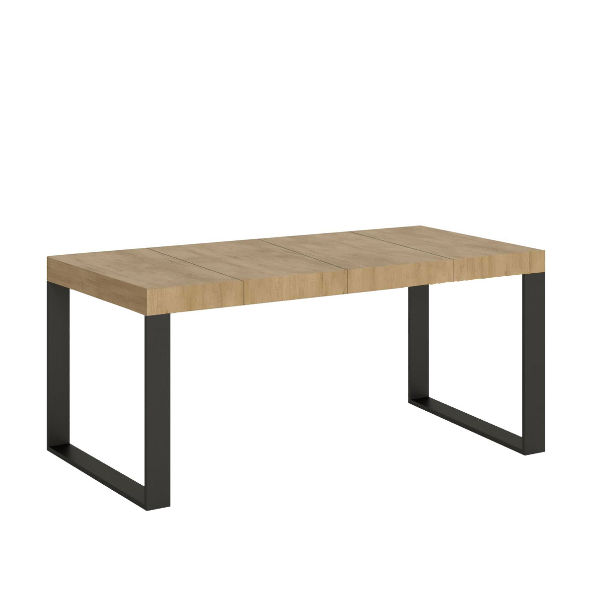 Itamoby Tavolo allungabile 90×90/246 cm Tecno Premium Quercia Natura Nuova