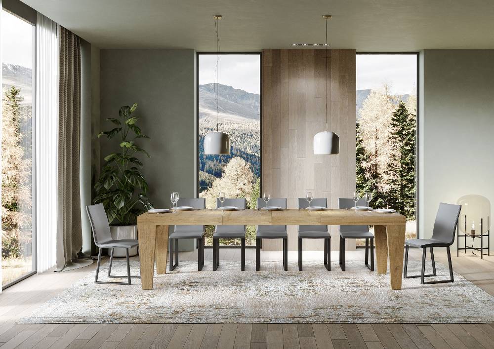 Itamoby Tavolo allungabile 90×180/284 cm Spimbo Premium Quercia Natura Negozio online di fabbrica