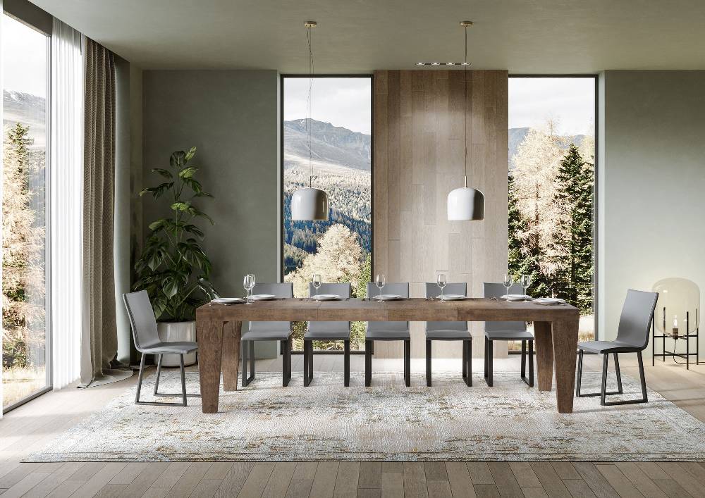 Itamoby Tavolo allungabile 90×160/264 cm Spimbo Premium Noce Offerta speciale