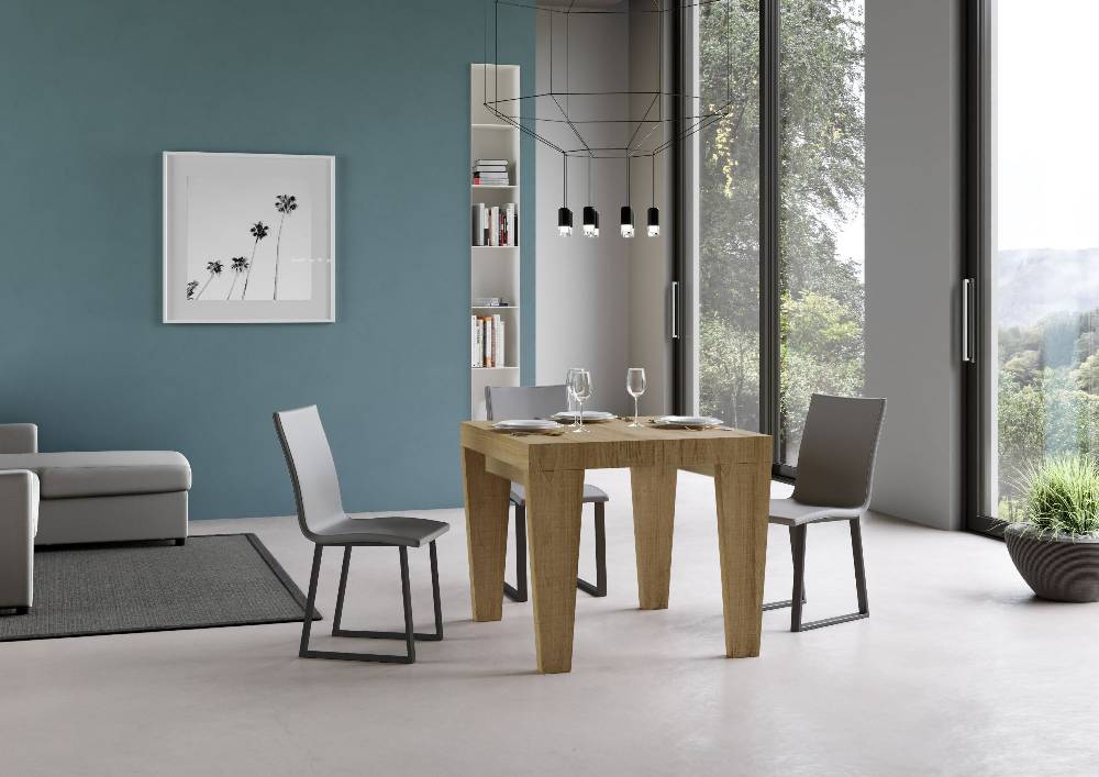 Itamoby Tavolo allungabile 90×90/246 cm Spimbo Premium Quercia Natura Offerta migliore