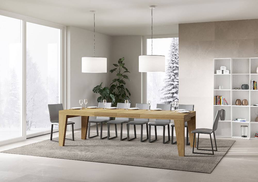 Itamoby Tavolo allungabile 90×160/264 cm Naxy Premium Quercia Natura Bestseller