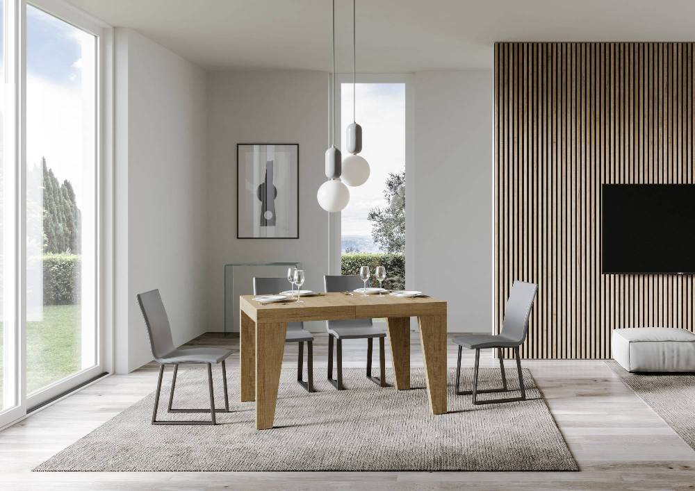 Itamoby Tavolo allungabile 90×120/224 cm Naxy Premium Quercia Natura Rilascio limitato