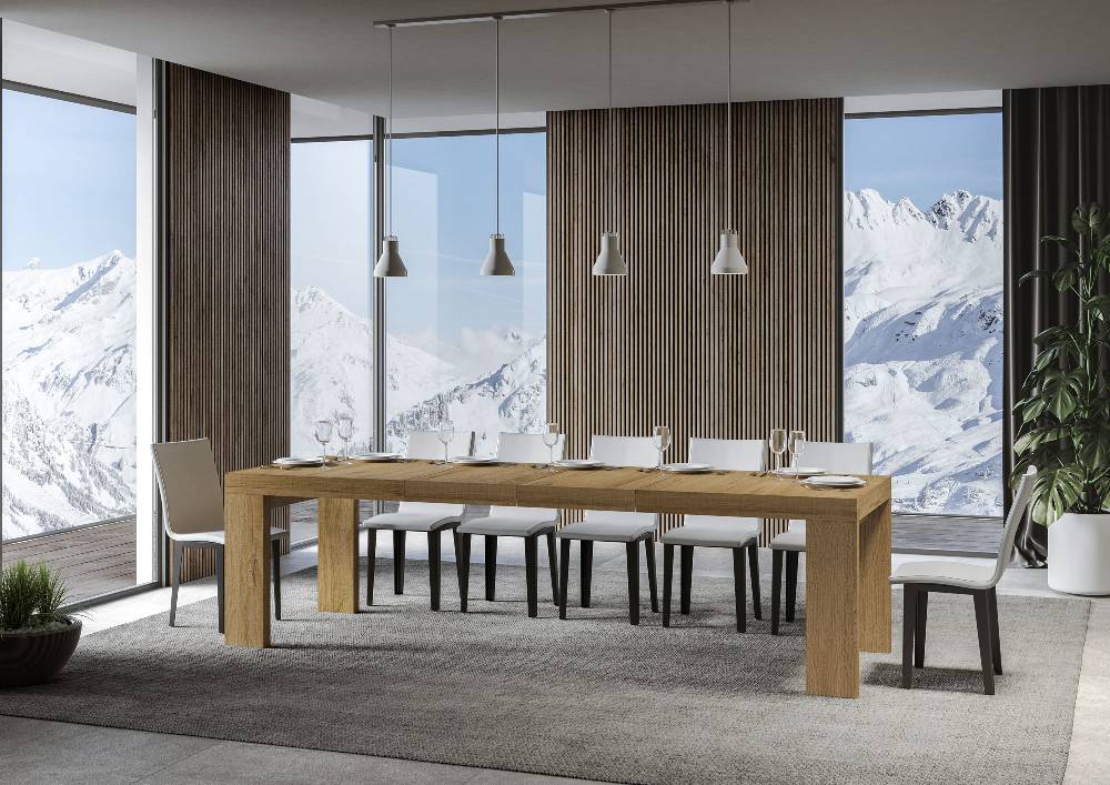 Itamoby Tavolo allungabile 90×180/284 cm Roxell Premium Quercia Natura Fino al 60% di sconto