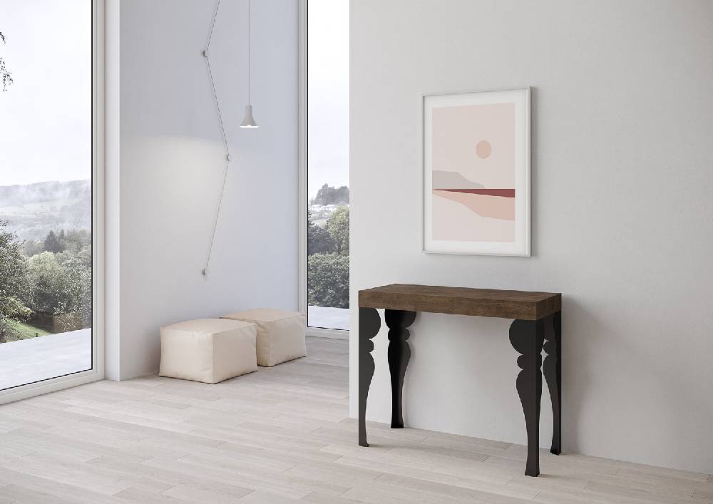 Itamoby Consolle Paxon Noce telaio Antracite Fino al 60% di sconto