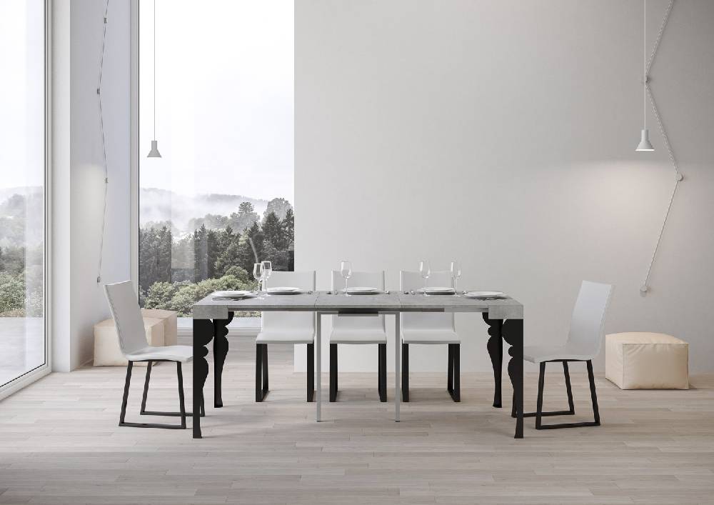 Itamoby Consolle Paxon Cemento telaio Antracite Fino al 65% di sconto