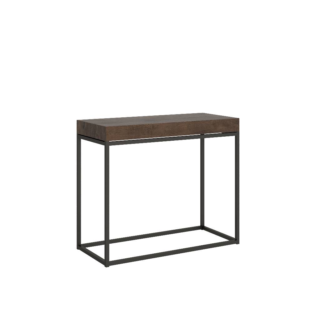 Itamoby Consolle Nordica Noce telaio Antracite Offerta Pasqua