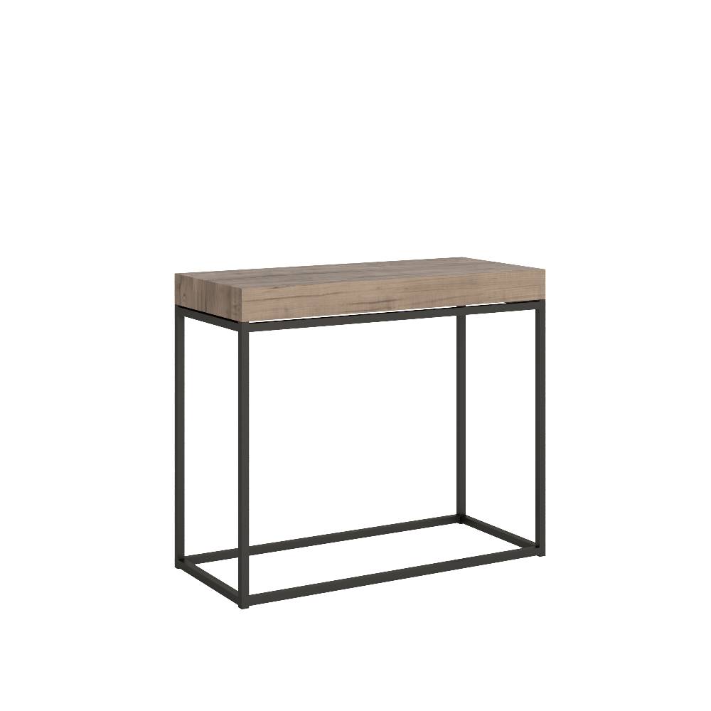 Itamoby Consolle Nordica Quercia Natura telaio Antracite