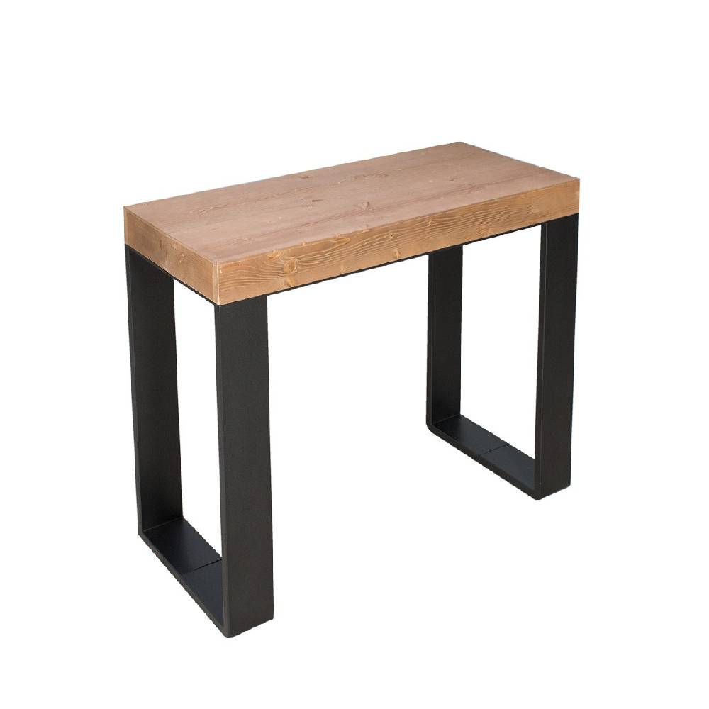 Itamoby Consolle Tecno Premium Abete Tinto telaio Antracite