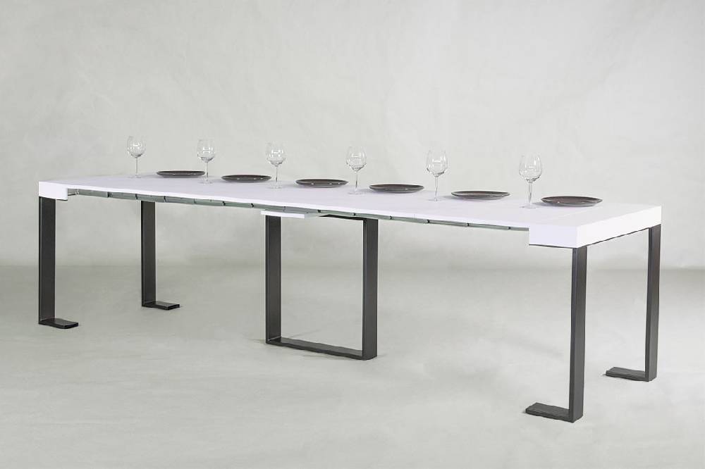 Itamoby Consolle Futura Bianco Frassino telaio Antracite In Vendita