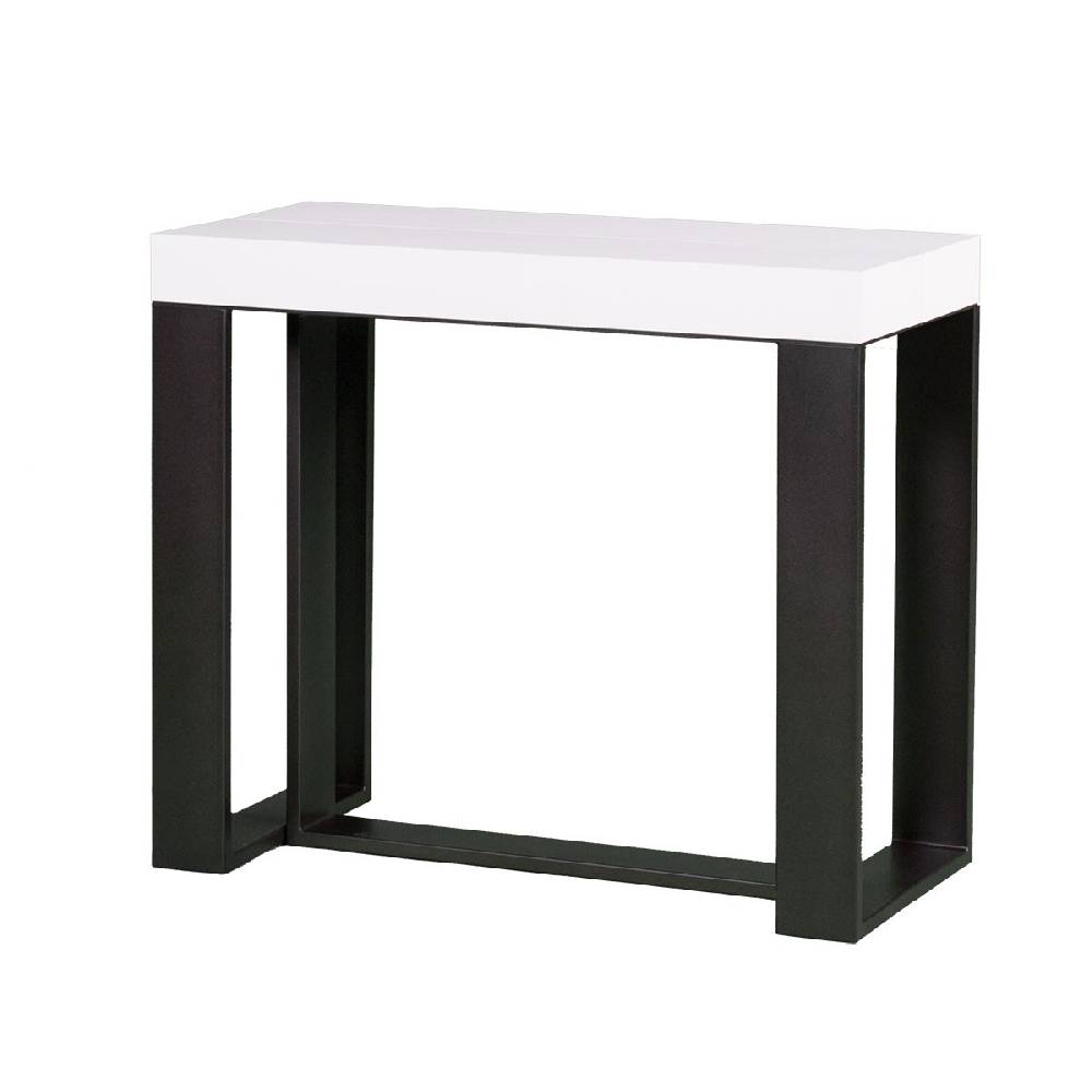 Itamoby Consolle Futura Bianco Frassino telaio Antracite In Vendita