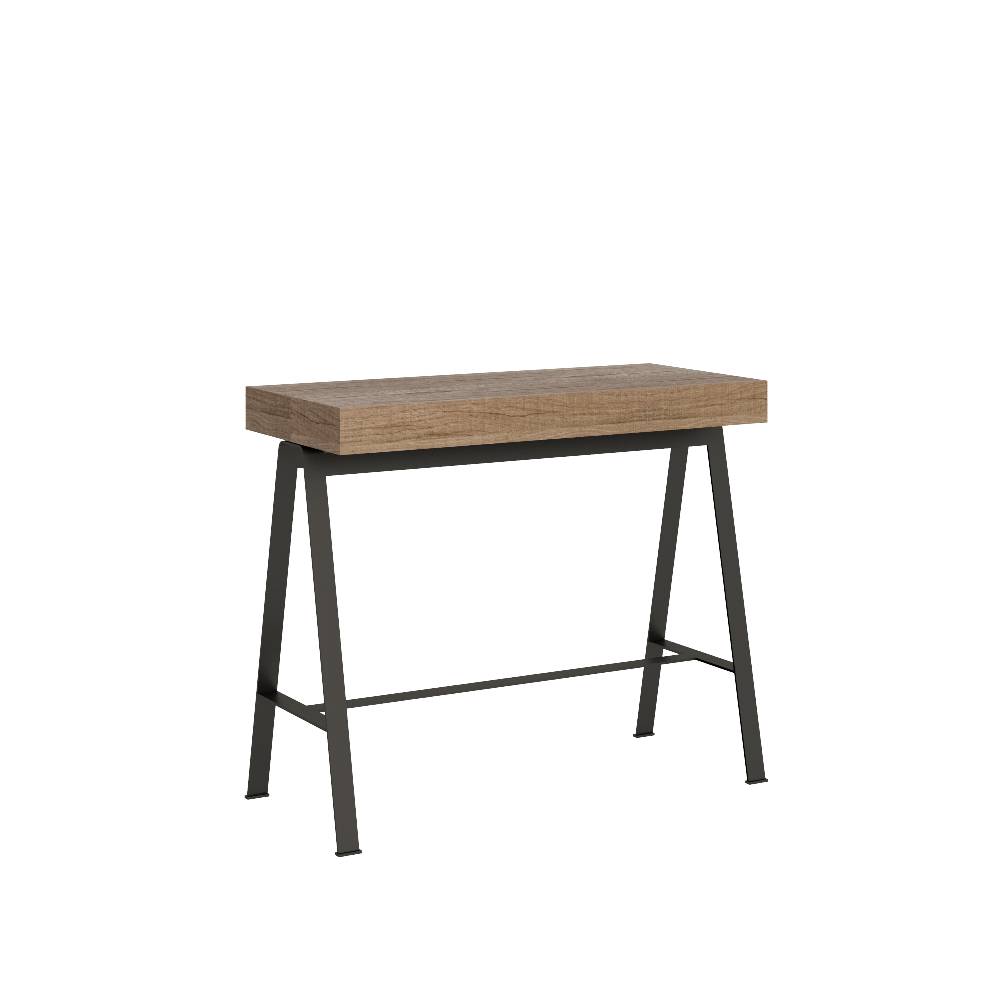 Itamoby Consolle Banco Small Premium Quercia Natura telaio Antracite